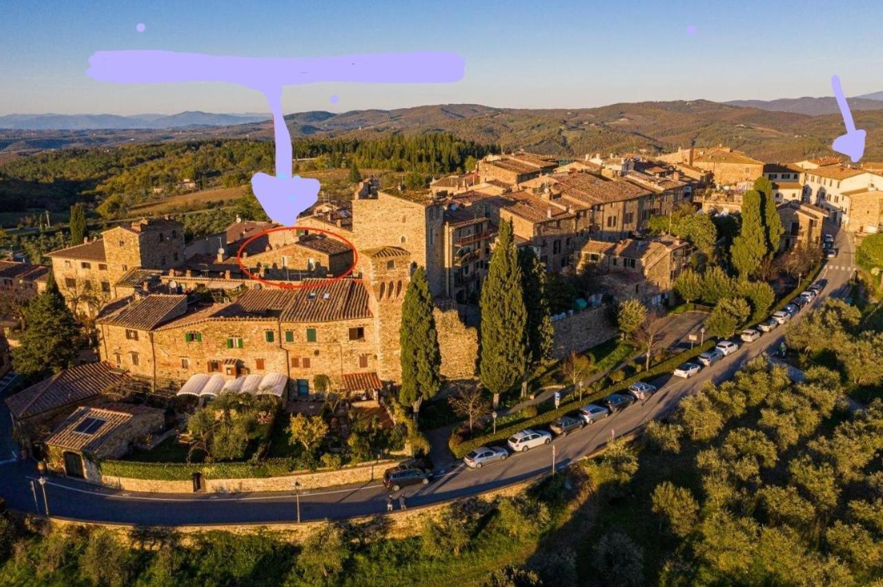 Dolce Cuore Luxe Apartment Chianti Florence Male Romantyczne Mieszkanie San Donato in Poggio Exterior foto